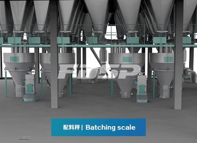 年產6萬噸小豬料與年產60萬噸育肥豬料生產線配料秤的設計與應用